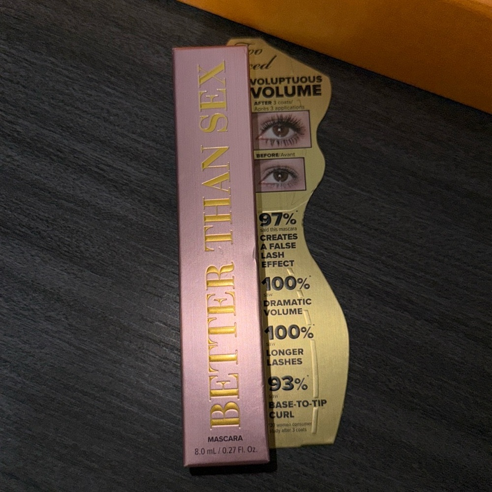 Too Faced Mascara better than sex